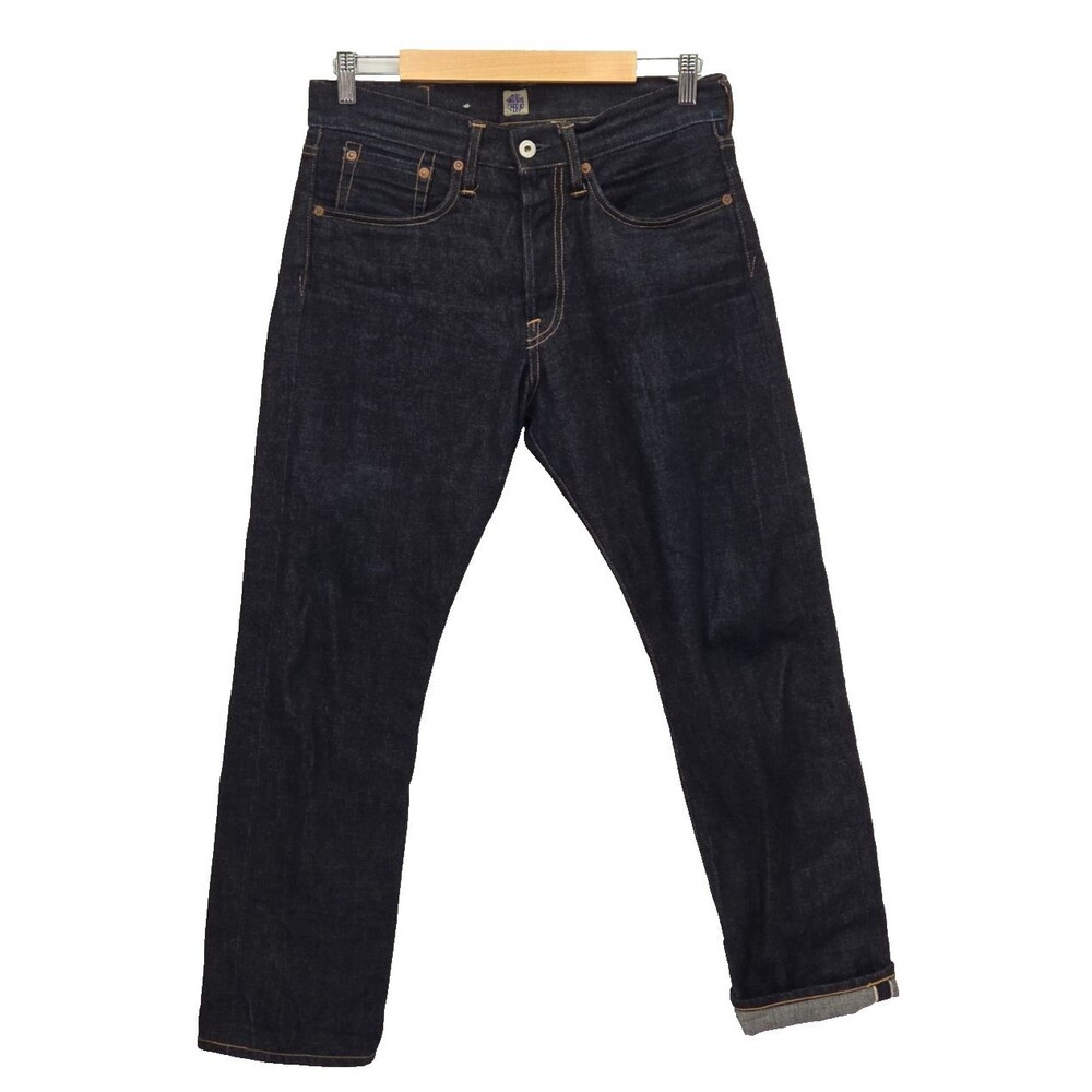 Indigofera Buck No 9 Jeans Raw Selvedge Denim 14oz Japanese Tapered 32x30 - Picture 1 of 5